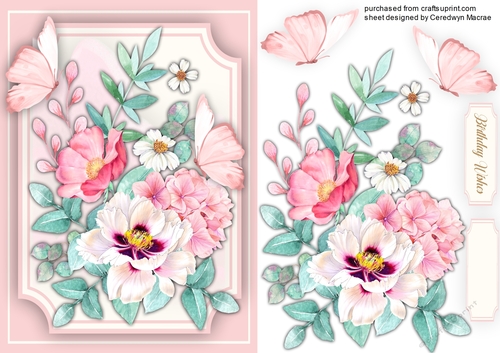 A5, Beautiful Floral Bliss 