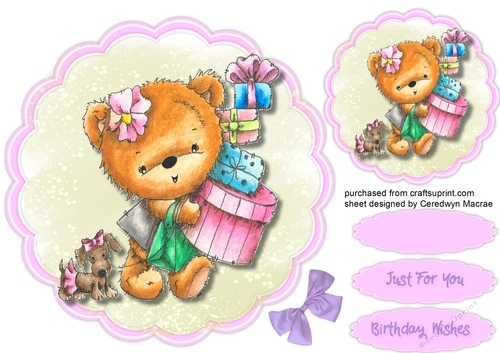 Bear  Born To Shop