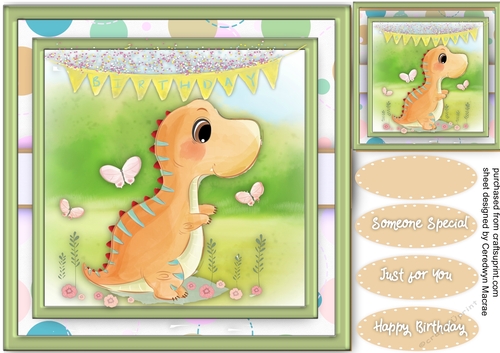 Lovely Birthday Dino