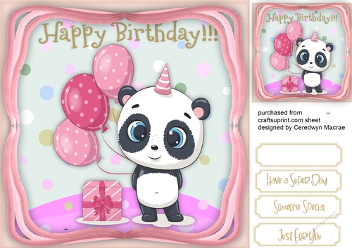  Pandas  Birthday 