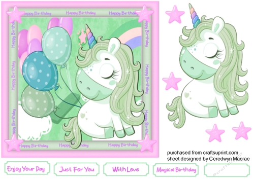 Happy Birthday Unicorn 4