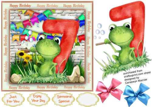 Cute Birthday Frog 7