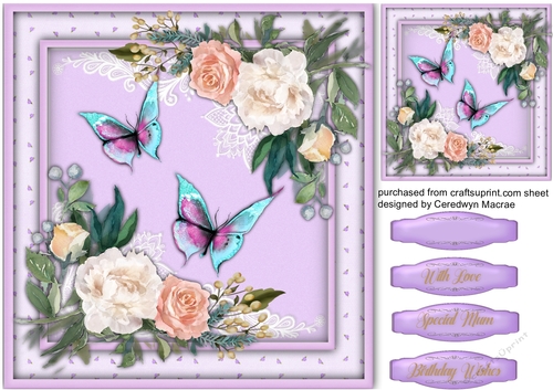 Beautiful Lilac Flutters 