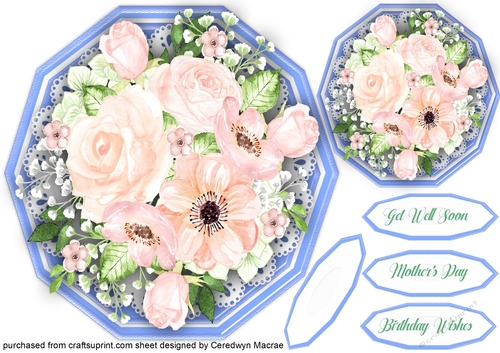 Posy of Pink  Roses