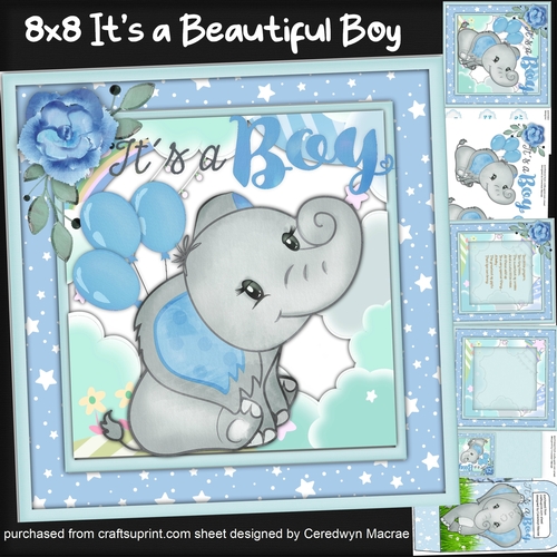 8x8 Its A Beautiful Boy