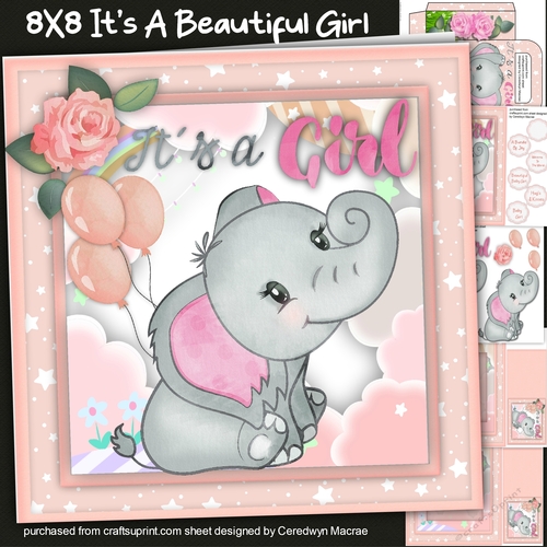 8x8 Its A Beautiful Girl