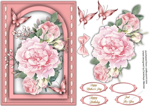 Pink Roses and Pearls