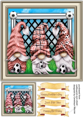 Red Football Gnomes