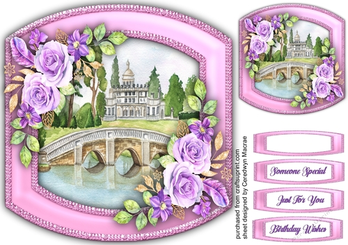 Beautiful BoBo Roses and Scene 