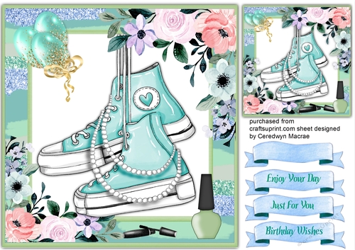 Beautiful Birthday Aqua 