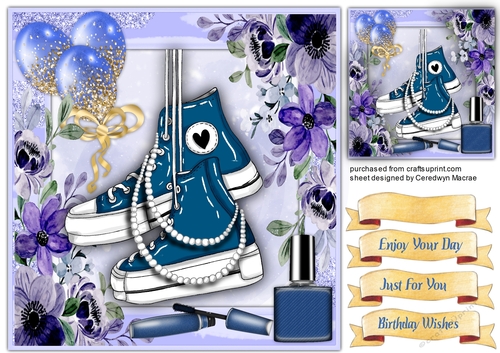 Beautiful Birthday Blue