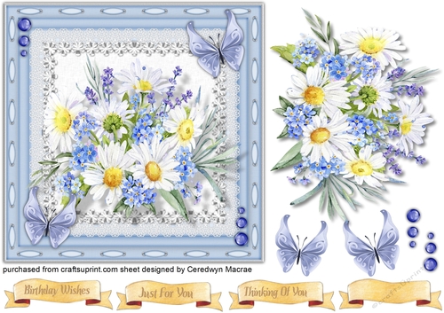 Daisys and Forget-Me-Nots
