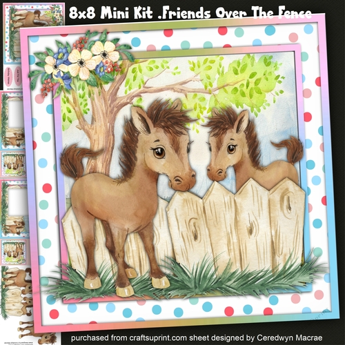 8x8 Mini Kit , Friends over the Fence