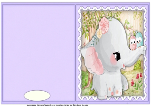 Print and Fold , Gorgeous Ellie and Friends 