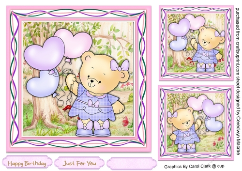Gorgeous Bear and Balloons 4