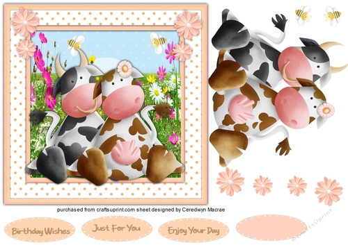 Cute Daisy and Moo 