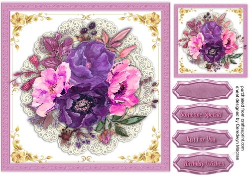 Gorgeous Lilac and Pink
