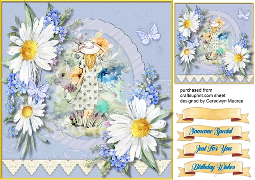Blue Fantasy Garden 
