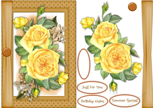 A5, Stunning Yellow Roses 