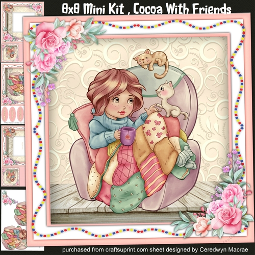 8x8 Mini Kit, Cocoa With Friends