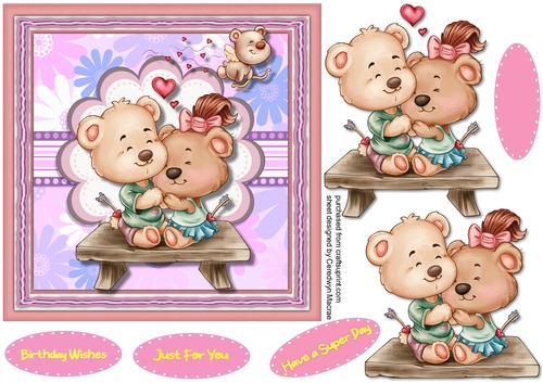 7x7 Gorgeous Love Hug