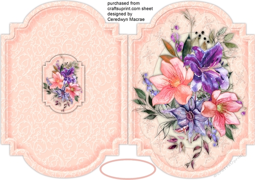 Print and Fold Beautiful Florals 1