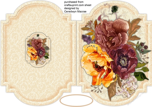 Print and Fold Beautiful Florals 4