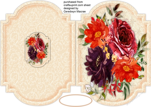 Print and Fold Beautiful Florals 6