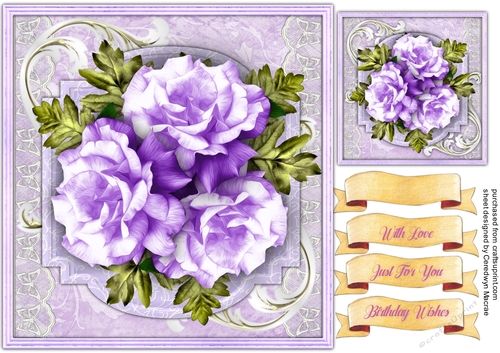 Beautiful Lilac Roses