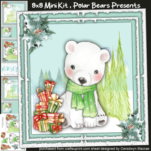 8x8 Mini Kit, Polar Bears Presents 