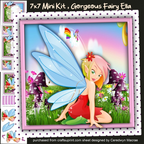 7x7 Mini Kit, Gorgeous Fairy Ella