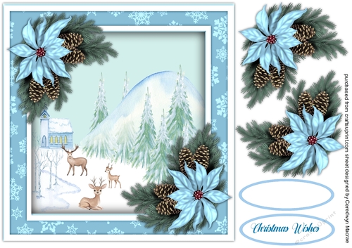 Beautiful Christmas Deer