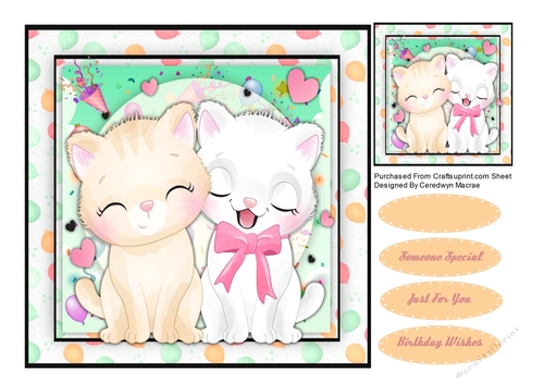 kittys In Love   7x7