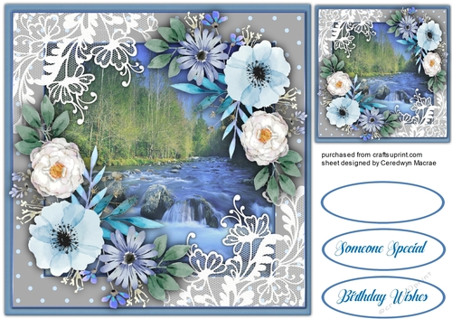 Beautiful Flowing River