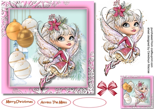 Beautiful Christmas Fairy 1