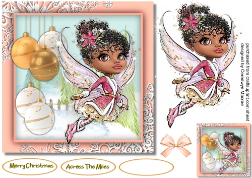 Beautiful Christmas Fairy 2