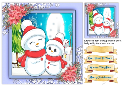 Gorgeous Jolly Snowmen 