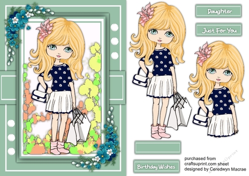  A5 ,Birthday Girl 3