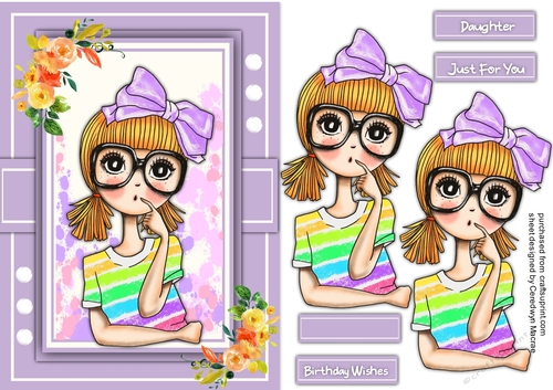  A5 ,Birthday Girl 6