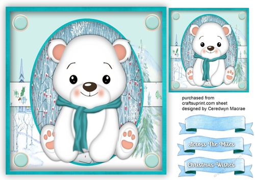 Gorgeous Christmas  Polar Bear