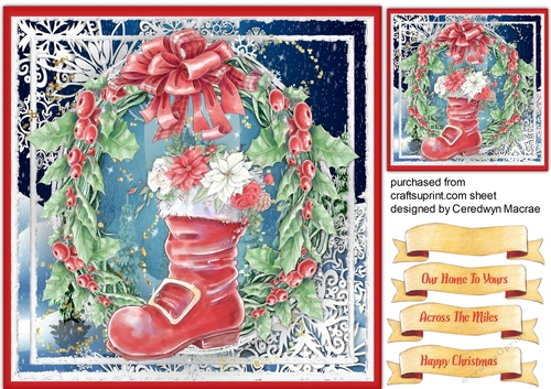 Santas Christmas Boot