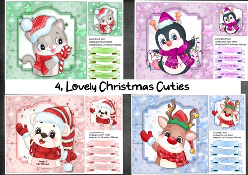 4, Lovely Christmas Cuties