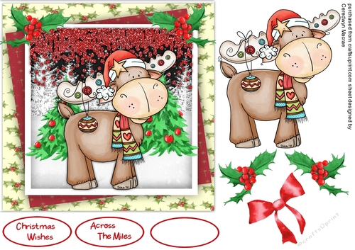 Cute Christmas Reindeer