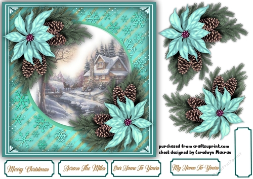 Home For Christmas  7x7