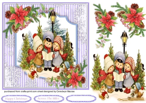 7x7 Beautiful Carol Singers