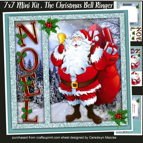 7x7 Mini Kit, The Christmas Bell Ringer