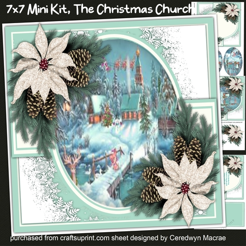 7x7 Mini Kit , The Christmas Church