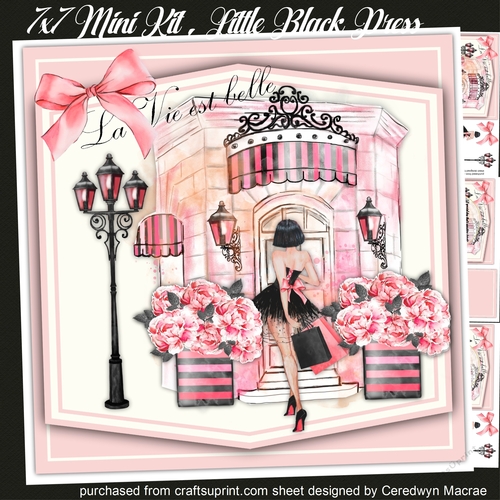 7x7 Mini Kit, Little Black Dress