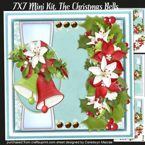 7x7 Mini Kit, The Christmas Bells