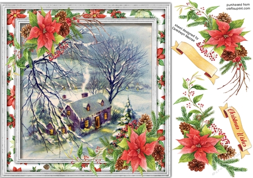 Beautiful Christmas Scene 